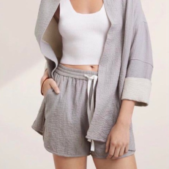 Wilfred Free Black Cotton Sail Shorts XXS - Picture 4 of 8